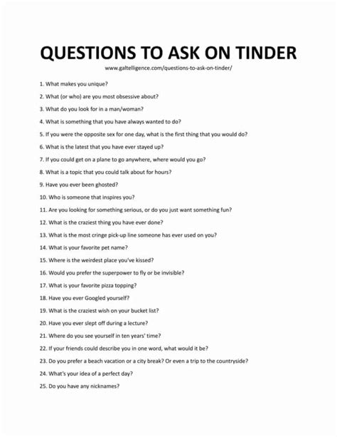 60 Best Questions To Ask On Tinder: Know More, Impress